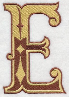Western Letter E (5 inch) - Image 5