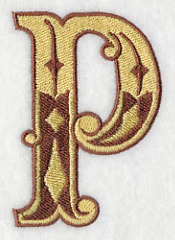 Western Letter P (5 inch) - Image 3