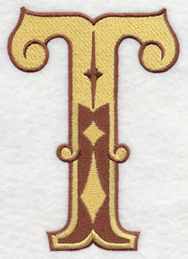 Western Letter T (5 inch) - Image 5