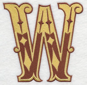 Western Letter W (5 inch) - Image 2
