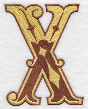 Western Letter X (5 inch) - Image 5