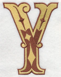 Western Letter Y (5 inch) - Image 2