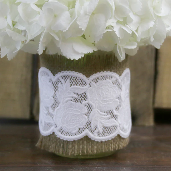 Western Rose Border (Lace) - Image 6