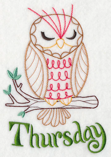 What a Hoot! Thursday (Vintage) - Image 3