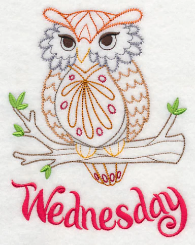 What a Hoot! Wednesday (Vintage) - Image 3
