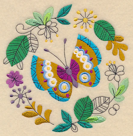 Whimsical Butterfly Wreath - Image 3
