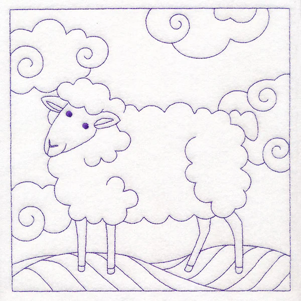 Whimsical Farm Life Quilting - Sheep (Double Run) - Image 19