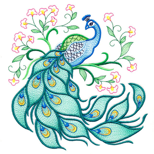 Whimsical Peacock