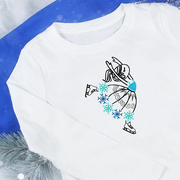 Whimsical Skating Ballerina - Image 2