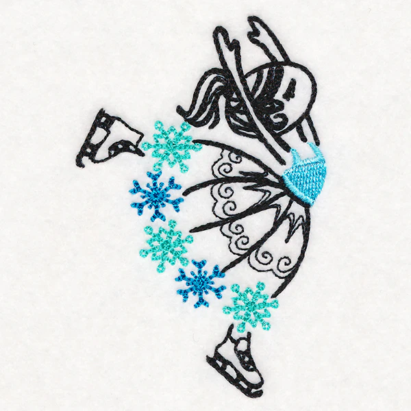 Whimsical Skating Ballerina - Image 5