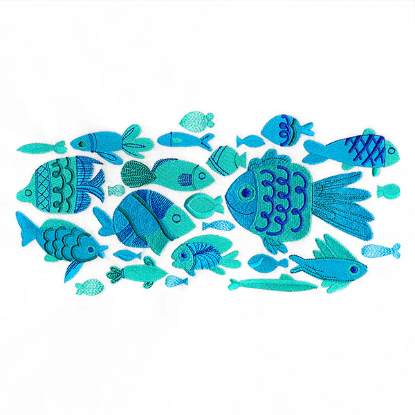 Whimsical Tropics Fish Feature