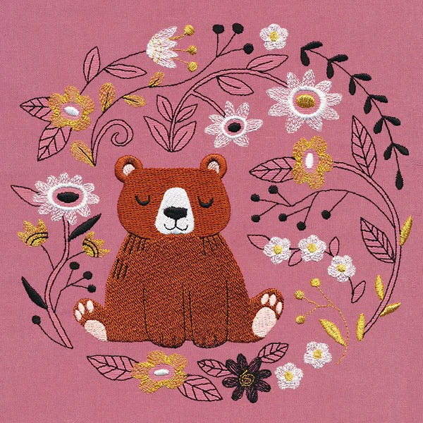 Whimsical Woodland Bear Wreath - Image 5