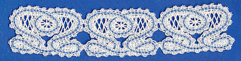 Whirls-a-Swirls Border (Battenburg Lace) - Image 3