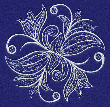 Whirls and Twirls Flourish (Whitework) - Image 4