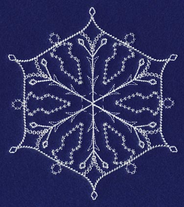 White Christmas Snowflake Chill - Image 3