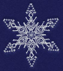 White Christmas Snowflake Frost - Image 5