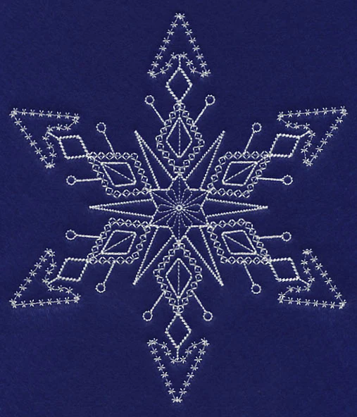 White Christmas Snowflake Frost - Image 6