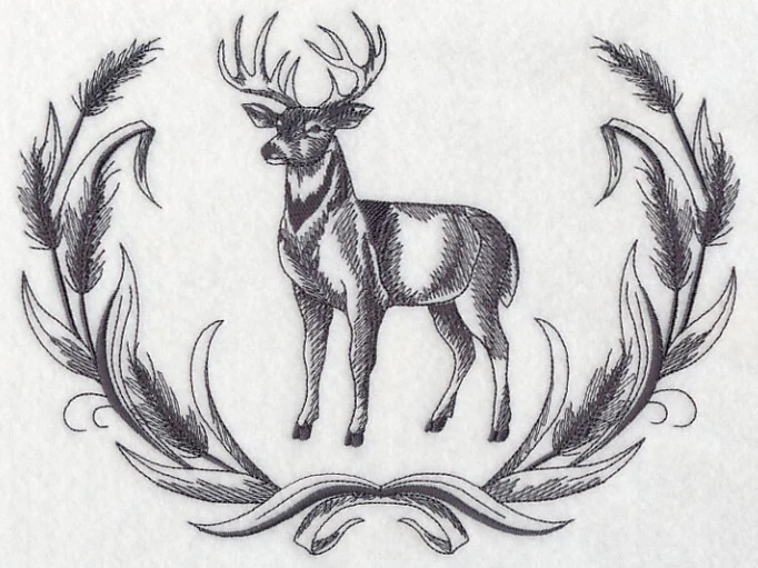 White-tailed Buck Wreath - Image 4