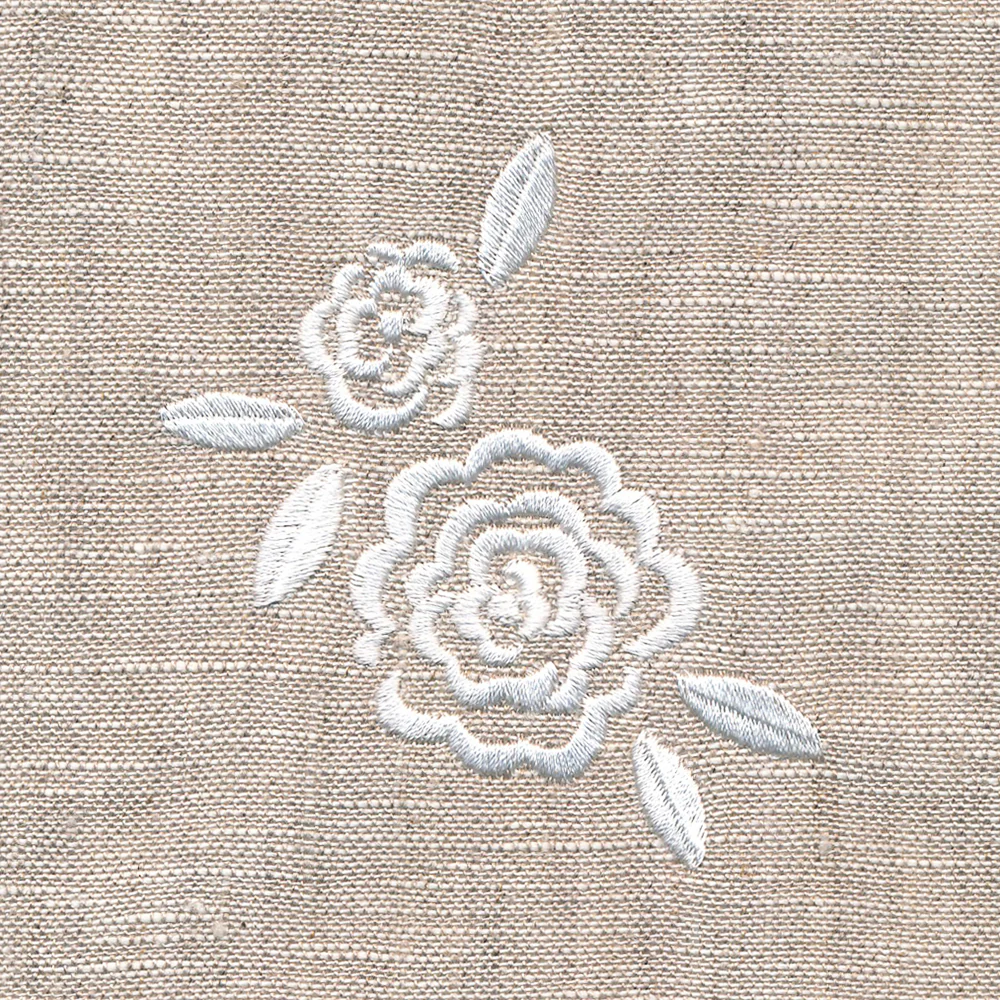Whitework Floral Accent - Image 3
