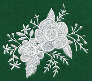 Whitework Floral Bouquet - Image 4