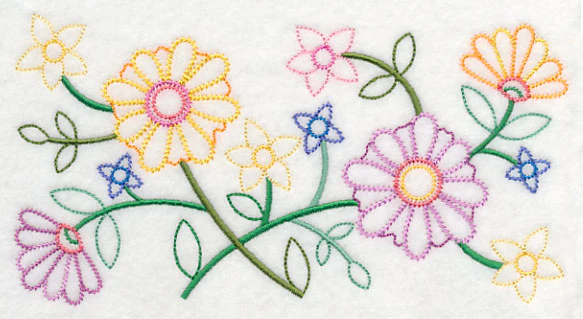 Wild About Flowers Border (Vintage) - Image 6