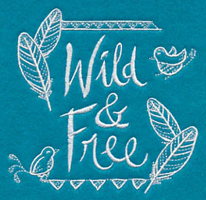 Wild and Free (Whitework) - Image 5