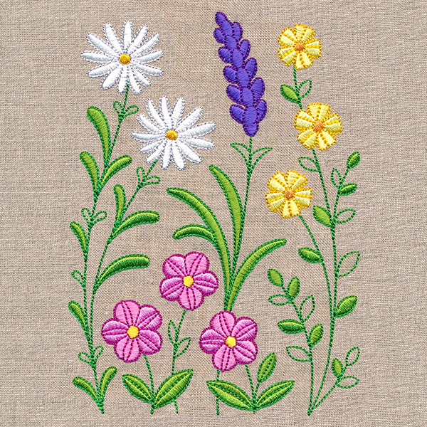Wild Blooms Border - Tall - Image 3