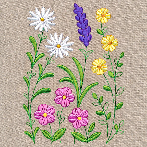 Wild Blooms Border - Tall - Image 7