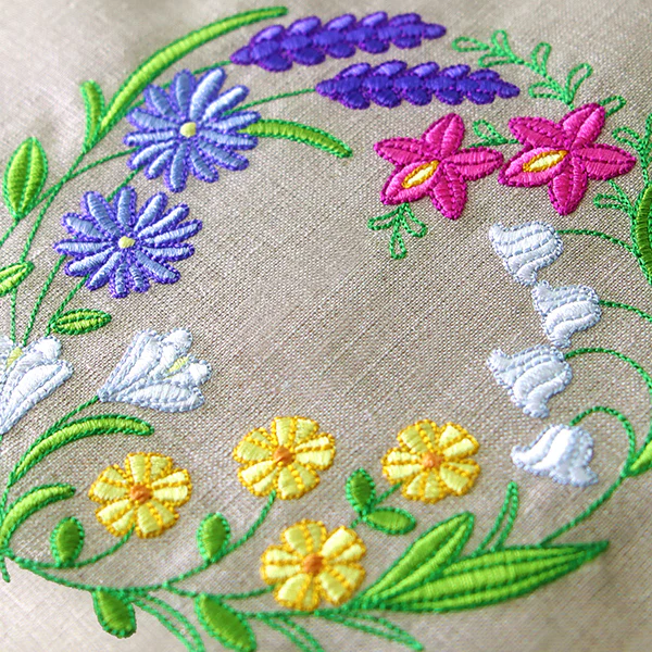 Wild Blooms Wreath - Image 8