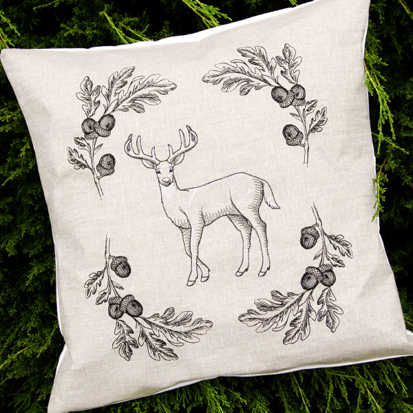 Wild Deer Etching - Image 8