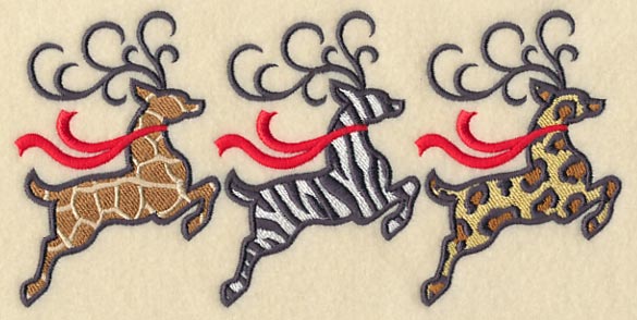 Wild Reindeer Trio - Image 3