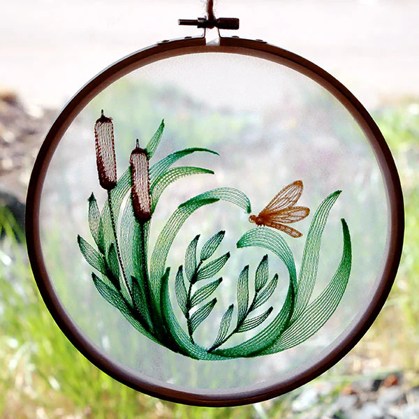 Wild & Sheer Cattails Circle - Image 2