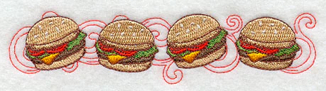 Wild Side Hamburger Border - Image 2
