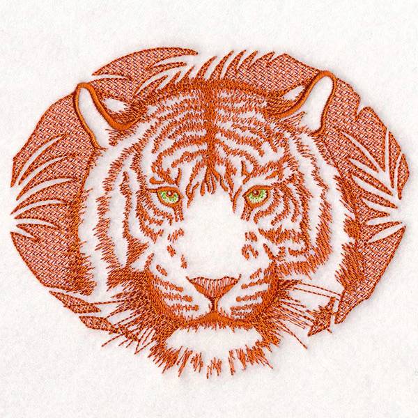 Wild Tiger (Embossed) - Image 5