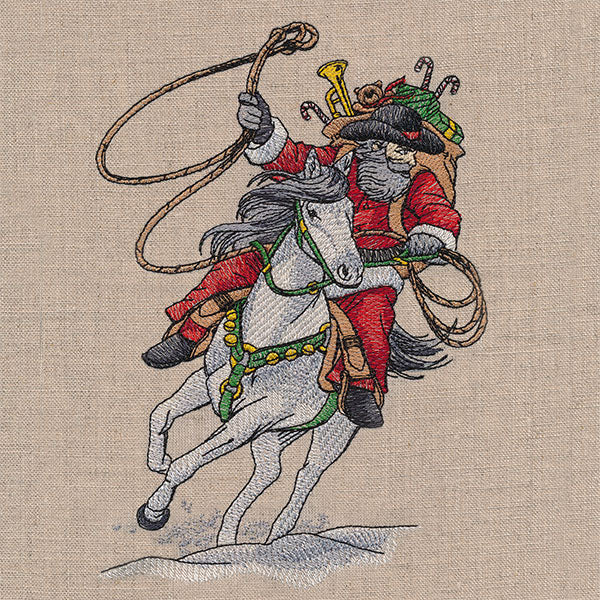 Wild West Cowboy Santa - Image 3