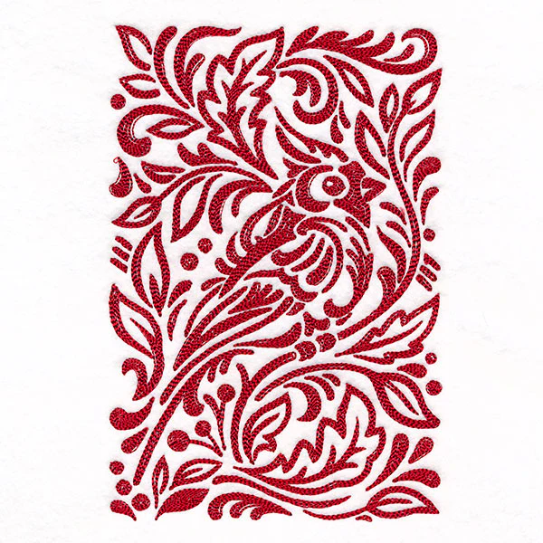 Wild Woodcuts - Christmas Cardinal - Image 7