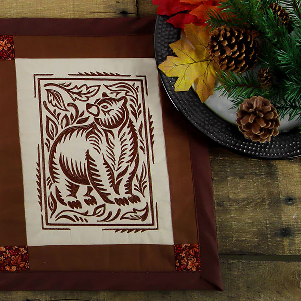 Wild Woodcuts - Fall Bear - Image 4