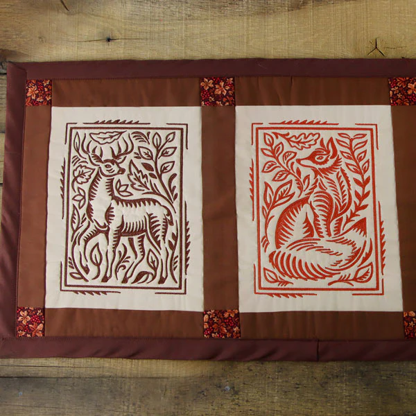 Wild Woodcuts - Fall Deer - Image 2