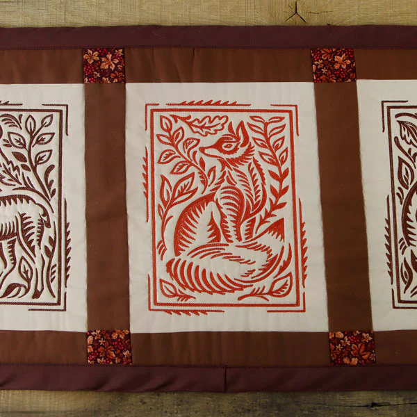 Wild Woodcuts - Fall Fox - Image 4
