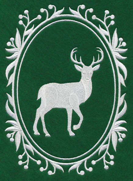 Wild Woodland Whitework Cameo - Deer - Image 2