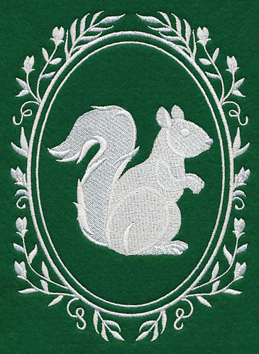 Wild Woodland Whitework Cameo - Squirrel - Image 3
