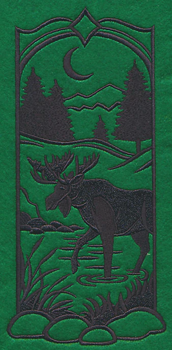 Wild Woods Silhouette - Moose - Image 2
