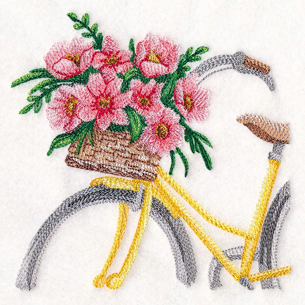 Wildflower Bicycle Bouquet - Image 5