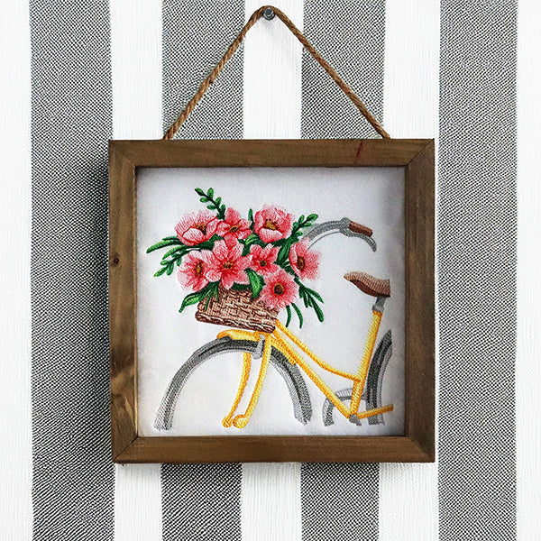 Wildflower Bicycle Bouquet - Image 8