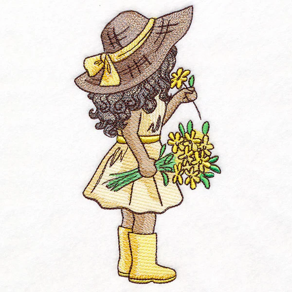 Wildflowers and Nostalgia Girl - Image 3