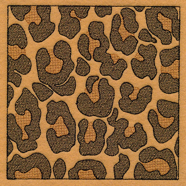 Wildlife Leopard Square - Image 5