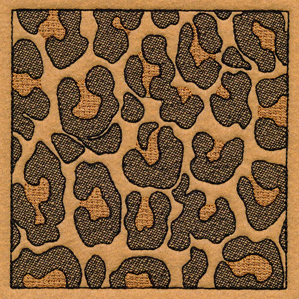 Wildlife Leopard Square - Image 7