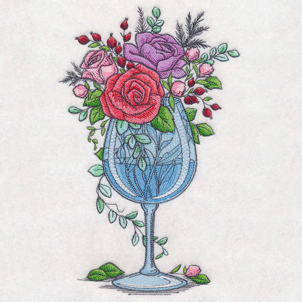 Wine Glass Bouquet - Image 2