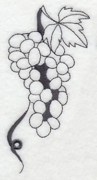 Wine Grape Bunch 1 - Image 3