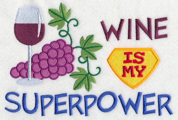 Wine Is My Superpower - Image 3
